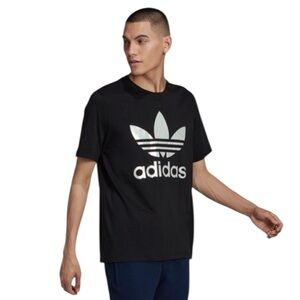 Adidas Silver Trefoil Reverse Back Logo Shirt